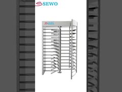 Bi-Directional Full Height Turnstile Gates Turn Style Gate Security Doors